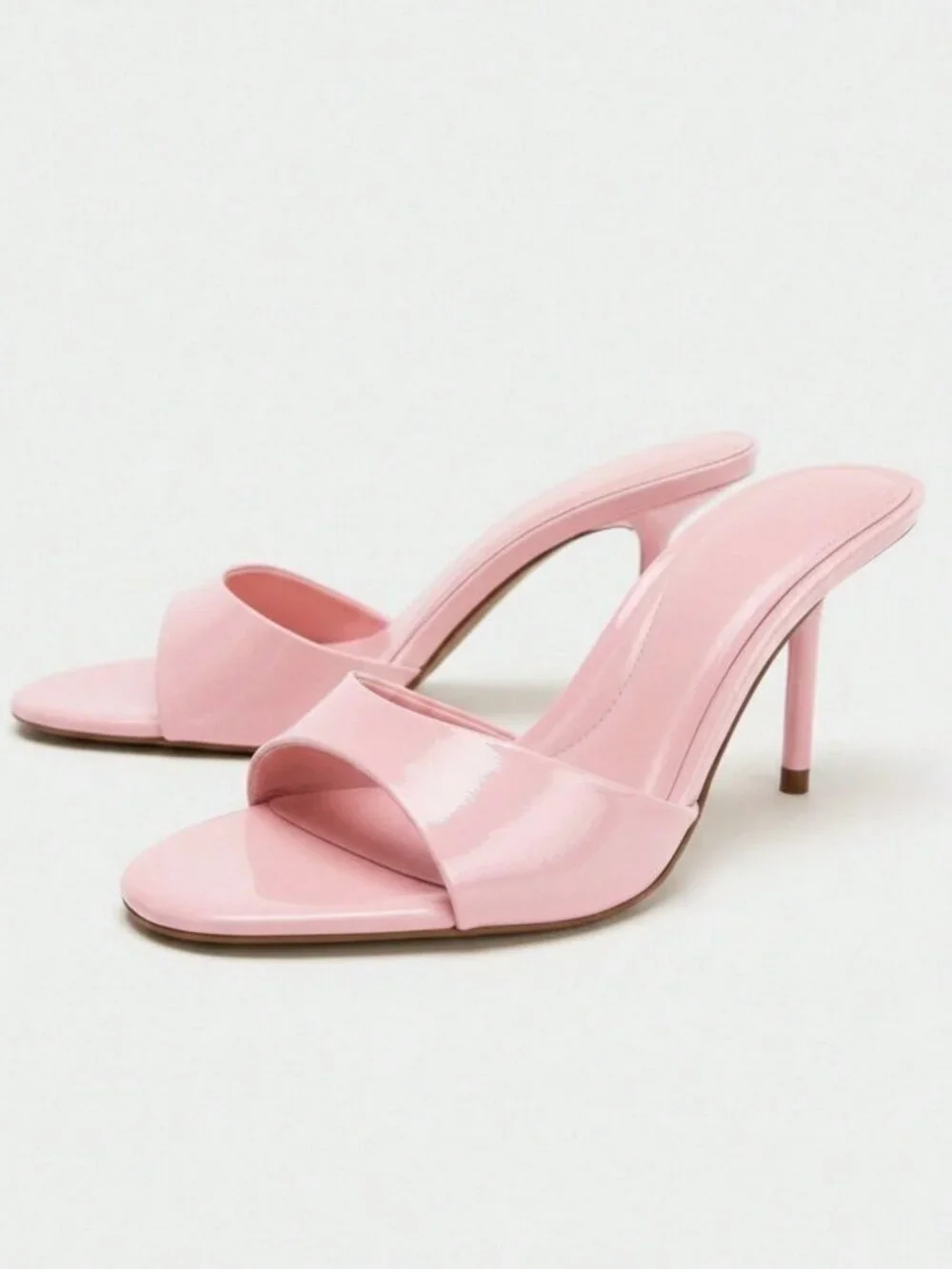 Pink Party Women's round Toe High Heel Sandals
